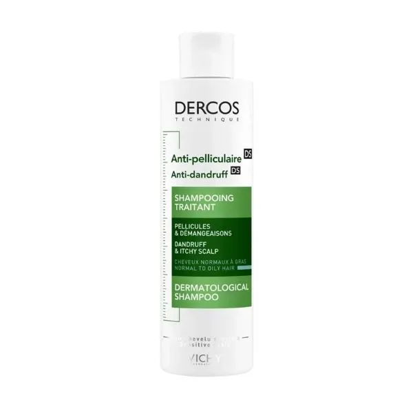 Vichy Dercos Shampoing DS Traitant Anti-Pelliculaire 200ML