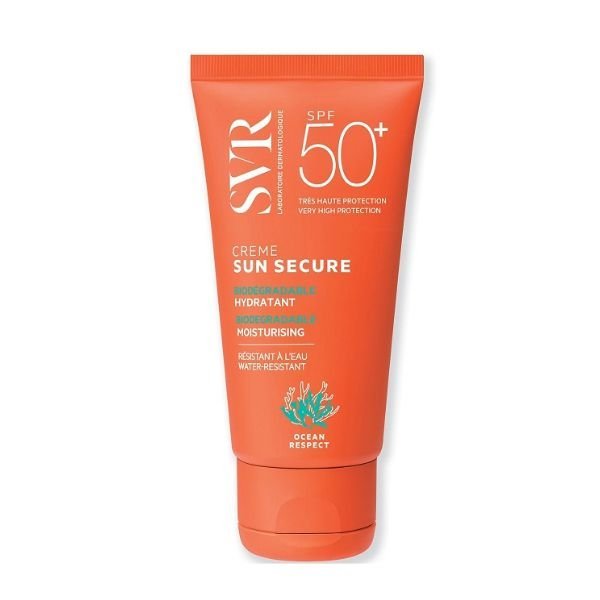SVR SUN SECURE Crème SPF50+Biodégradable Hydratante 50ML