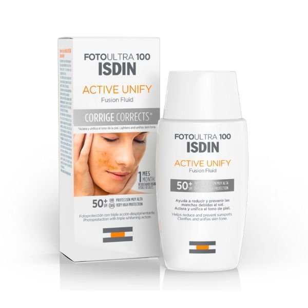 ISDIN Foto ultra active unify Transparent SPF50+ 50ML