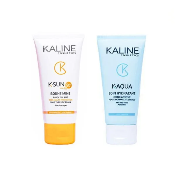 KALINE Offre K sun invisible SPF 50 + K aqua 50ML