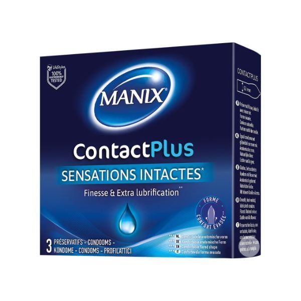 MANIX CONTACT Sensations Intactes Boite 3