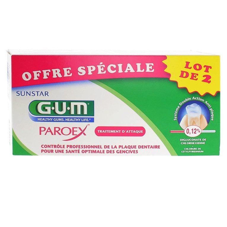 GUM PAROEX Gel Dentifrice Chlorhexidine